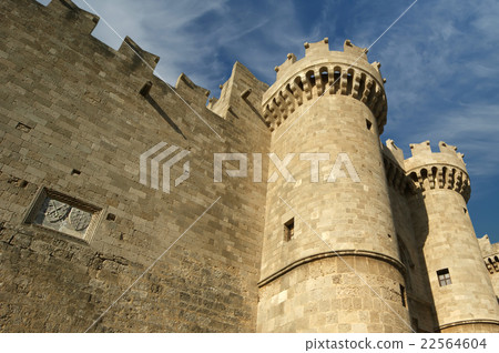 Rhodes Medieval Knights Castle (Palace), Greece 22564604