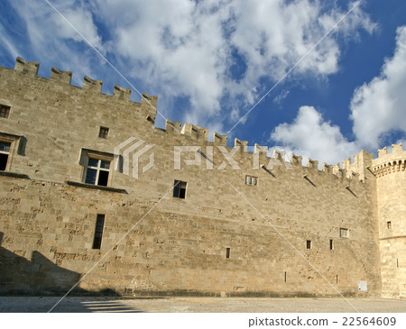 Rhodes Medieval Knights Castle (Palace), Greece 22564609