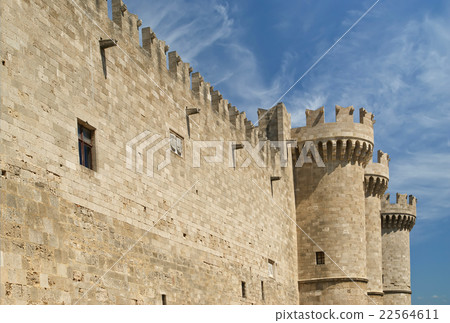 Rhodes Medieval Knights Castle (Palace), Greece 22564611