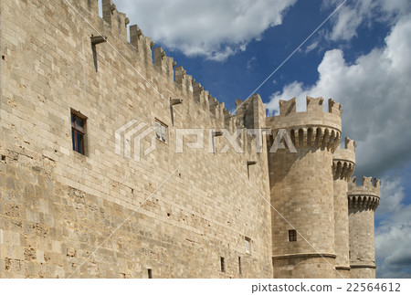 Rhodes Medieval Knights Castle (Palace), Greece 22564612