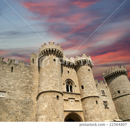 Rhodes Medieval Knights Castle (Palace), Greece 22564807