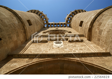 Rhodes Medieval Knights Castle (Palace), Greece Rhodes Medieval Knights Castle (Palace), Greece 22564819