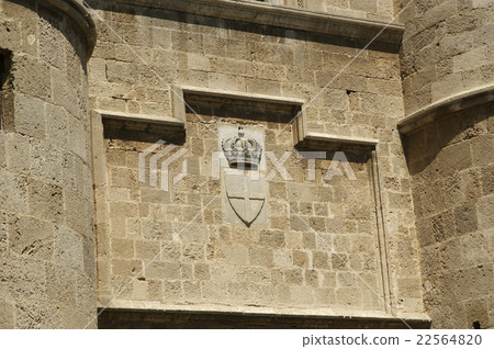 Rhodes Medieval Knights Castle (Palace), Greece Rhodes Medieval Knights Castle (Palace), Greece 22564820