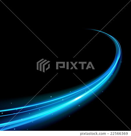 vector light glowing effect on isolated background 22566369
