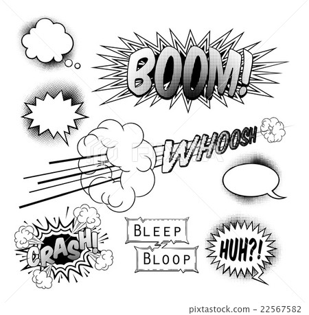 Comic Book Design Elements 22567582
