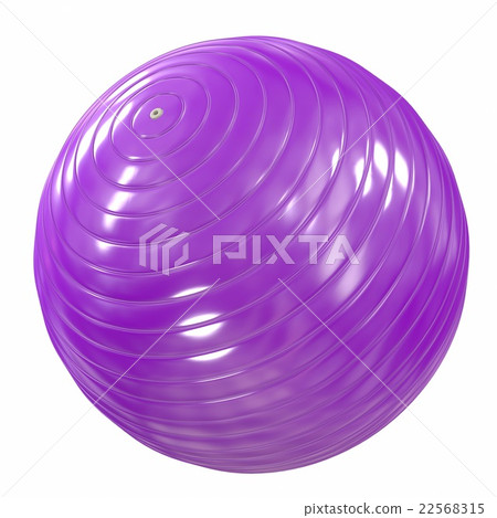 Fitball purple. 3d illustration Fitball purple. 3d illustration 22568315