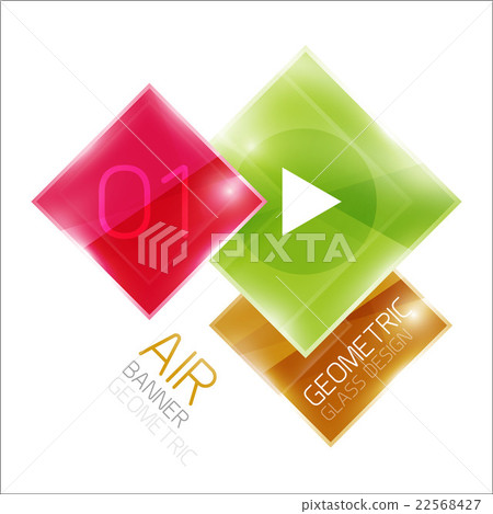 Air glossy square composition 22568427