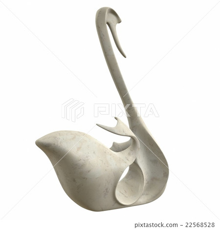 Abstract sculpture of  Swan. 22568528