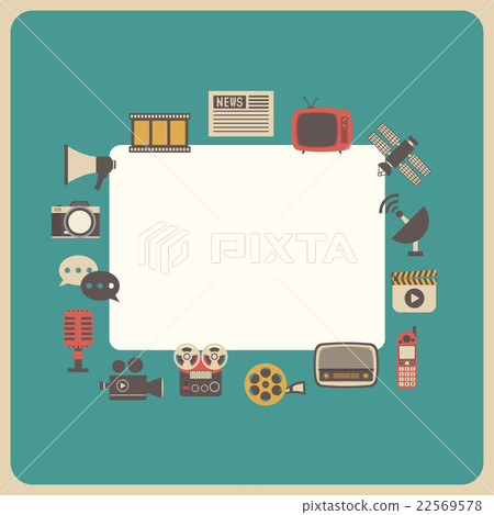 retro mass communication gadget 22569578