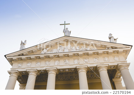 The Cathedral of Vilnius is the main  Cathedral  22570194