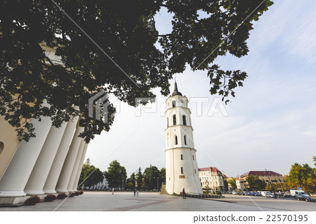 The Cathedral of Vilnius is the main  Cathedral  22570195