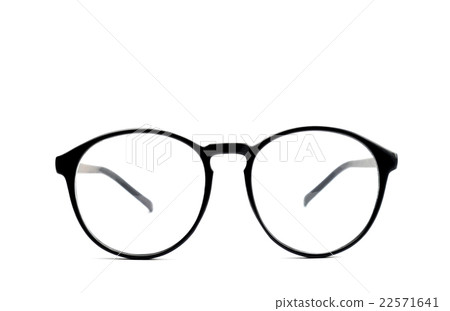 Black eye glasses Isolated Black eye glasses Isolated 22571641
