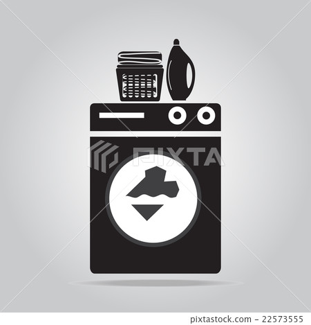Laundry icon sign, Washing machine 22573555