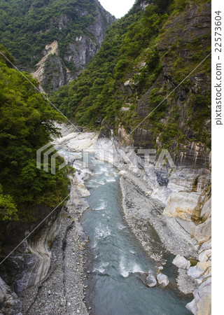 Creek and river at Taroko national park, Taiwan 22573604