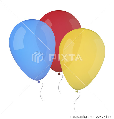 Vector illustration colored balloons - Stock Illustration [22575148 ...