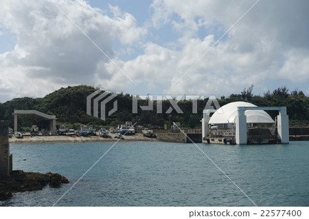 Shimajiri Port of Miyakojima, Okinawa Prefecture. Going back and forth with Ogamijima. February 28, 2016 Shimajiri Port of Miyakojima, Okinawa Prefecture. Going back and forth with Ogamijima. February 28, 2016 22577400