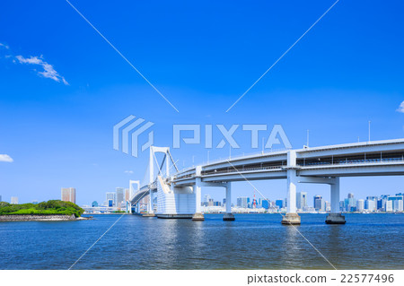 從Daiba公園的彩虹橋 22577496