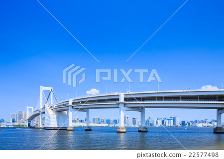 從Daiba公園的彩虹橋 22577498