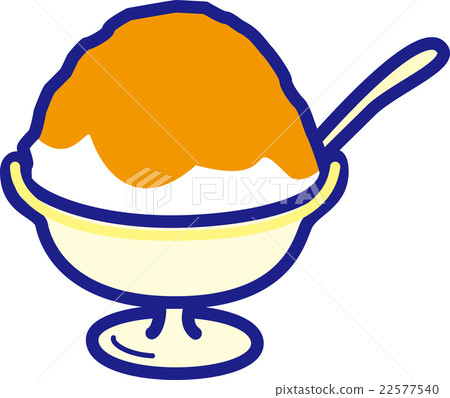 Shaved ice mango summer 22577540