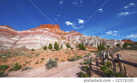 Colorful Hills, Old Paria Townsite, Utah 22578195