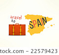 Travel to spain concept. Spanish traveler 22579423