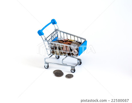 business trolley with money business trolley with money 22580087