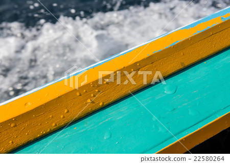 gunnel with wet drop water on blurred waving back gunnel with wet drop water on blurred waving back 22580264