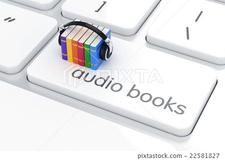 Audio book concept 22581827