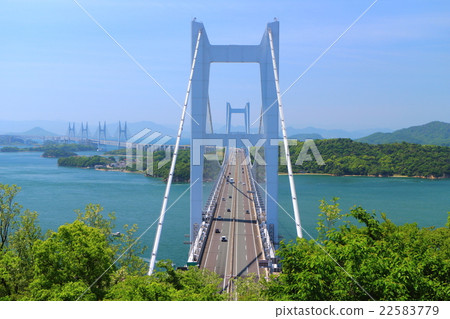 從Washuzan看到的瀨戶大橋 從Washuzan看到的瀨戶大橋 22583779