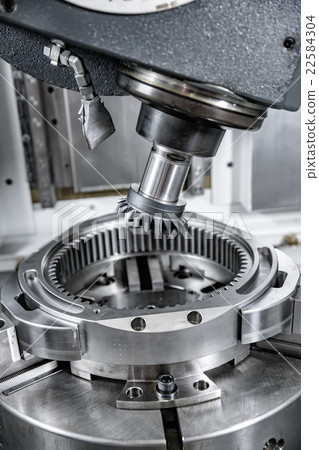 Metalworking CNC milling machine. 22584304
