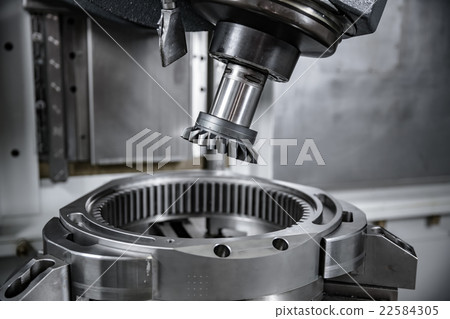 Metalworking CNC milling machine. Metalworking CNC milling machine. 22584305
