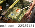 A hand of a child taking a hand of a handwater in a handsome building 22585121