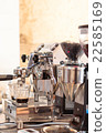 Espresso machine of coffee house cafe and coffee mill 22585169