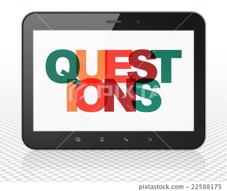 Education concept: Tablet Pc Computer with Education concept: Tablet Pc Computer with 22588175