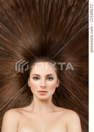 Girl with long hair 22588673
