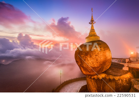 Golden Rock of Myanmar Golden Rock of Myanmar 22590531