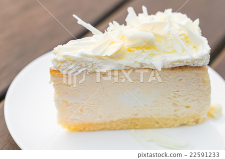 Slice of New York Cheesecake Slice of New York Cheesecake 22591233