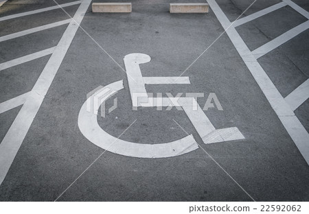 Handicap parking Handicap parking 22592062