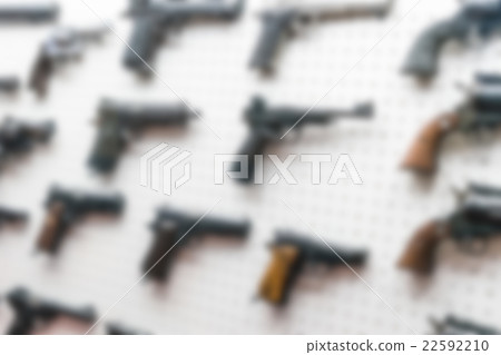 Abstract blur antique Handguns Collection 22592210