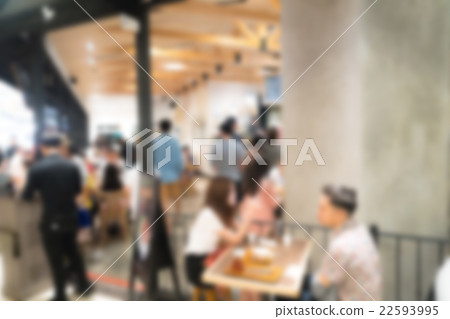 Abstract blur restaurant background Abstract blur restaurant background 22593995