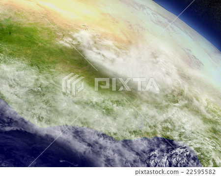 Ivory Coast, Ghana and Burkina Faso from space Ivory Coast, Ghana and Burkina Faso from space 22595582
