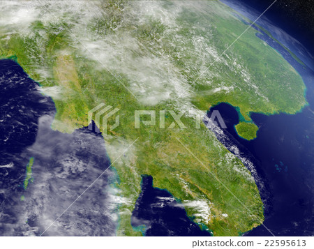 Myanmar from space 22595613