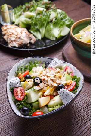 fruit salad in the bowl 22595712