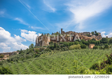 Panoramic view of Orvieto, Umbria, Italy 22599320