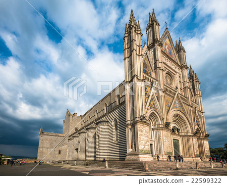 The Cathedral of Orvieto, Umbria, Italy The Cathedral of Orvieto, Umbria, Italy 22599322