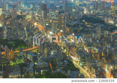 Tokyo cityscape at the Roppongi District, Japan 22600339