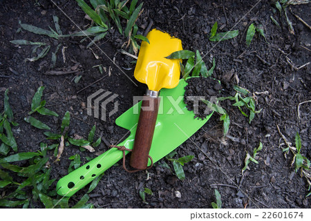 Shovel spoons digging soil 22601674