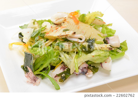 Delicious bamboo shoots and squid juice salad Delicious bamboo shoots and squid juice salad 22602762