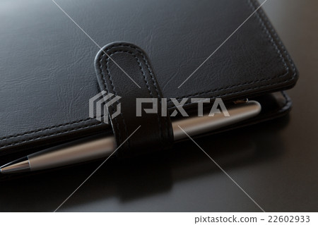 Black notebook black back 22602933