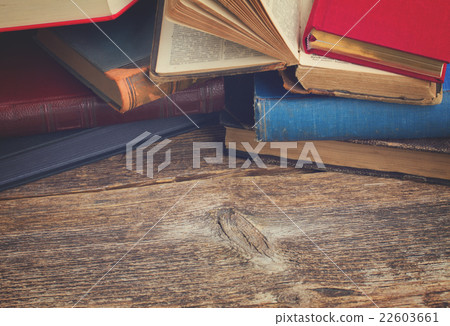 Bookshelf , retro toned Bookshelf , retro toned 22603661